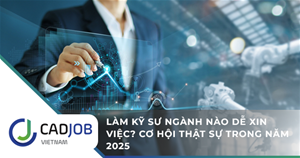 Làm kỹ sư ngành nào dễ xin việc? Cơ hội thật sự trong năm 2025