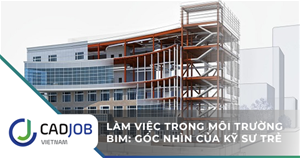 Làm việc trong môi trường BIM: Góc nhìn của kỹ sư trẻ
