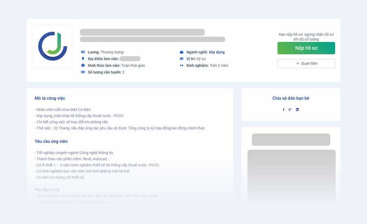 CADjob dành cho nhà tuyển dụng